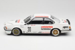 BMW 635CSi E24 Team Schnitzer Eterna #30 S. Bellof / S. Danner ETCC 1984 Minichamps 1:18 155832530 Metaal — afbeelding 3 van 6
