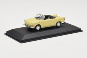 BMW 700 Cabriolet Geel Minichamps 1:43 BMW002 Metaal — afbeelding 2 van 4