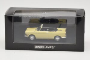 BMW 700 Cabriolet Geel Minichamps 1:43 BMW002 Metaal — afbeelding 4 van 4