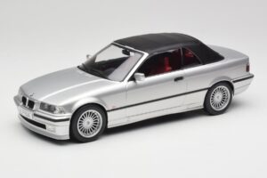 BMW Alpina B3 E36 3.2 Cabriolet Arctic Silver MCG 1:18 MCG18322 Metaal — afbeelding 2 van 8