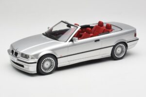 BMW Alpina B3 E36 3.2 Cabriolet Arctic Silver MCG 1:18 MCG18322 Metaal