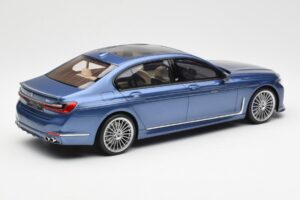 BMW Alpina B7 G12 Blauw GT Spirit 1:18 GT465 Hars — afbeelding 2 van 6