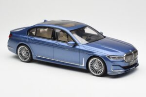 BMW Alpina B7 G12 Blauw GT Spirit 1:18 GT465 Hars — afbeelding 4 van 6