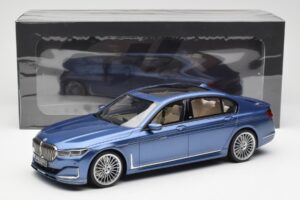 BMW Alpina B7 G12 Blauw GT Spirit 1:18 GT465 Hars — afbeelding 6 van 6
