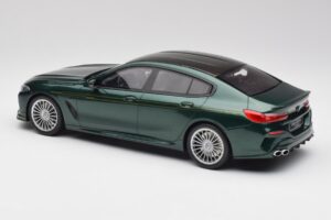 BMW Alpina B8 G16 Gran Coupe Alpina Groen GT Spirit 1:18 GT481 Hars — afbeelding 5 van 6
