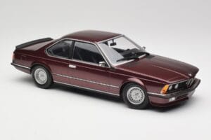 BMW 635 CSi E24 Karmesinrot Metallic Minichamps 1:18 155028105 Metaal — afbeelding 4 van 6
