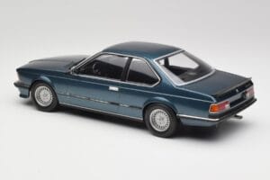 BMW 635 CSi E24 Petrol Blue Metallic Minichamps 1:18 155028108 Metaal — afbeelding 5 van 6
