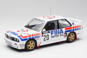 BMW E30 M3 #20 M. Duez / A. Lopes 1000 Lakes Rally 1989 IXO 1:18 18RMC132 Metaal