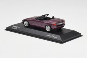 BMW Z1 E30 Paars Metallic Minichamps 1:43 400020101 Metaal — afbeelding 3 van 5