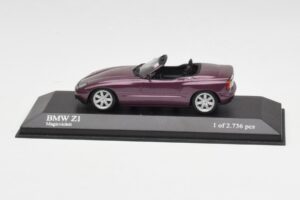 BMW Z1 E30 Paars Metallic Minichamps 1:43 400020101 Metaal