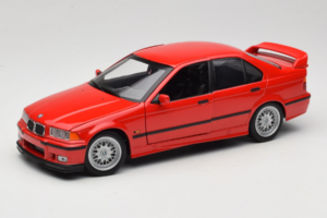 BMW 318is E36 Hellrot UT Models 1:18 180024302-R1 Metaal