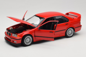 BMW 318is E36 Hellrot UT Models 1:18 180024302-R1 Metaal — afbeelding 2 van 8
