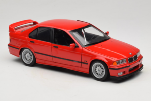 BMW 318is E36 Hellrot UT Models 1:18 180024302-R1 Metaal — afbeelding 6 van 8
