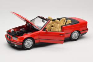 BMW 3 Series E36 Cabriolet Rood UT Models 1:18 BMW005 Metaal — afbeelding 2 van 8