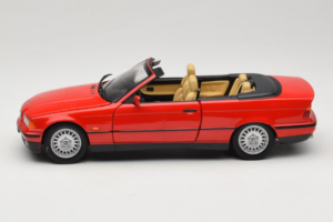 BMW 3 Series E36 Cabriolet Rood UT Models 1:18 BMW005 Metaal — afbeelding 4 van 8