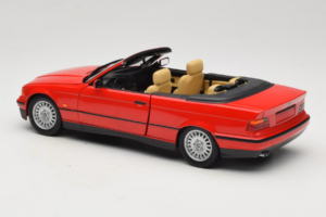 BMW 3 Series E36 Cabriolet Rood UT Models 1:18 BMW005 Metaal — afbeelding 7 van 8
