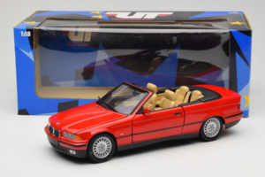 BMW 3 Series E36 Cabriolet Rood UT Models 1:18 BMW005 Metaal — afbeelding 8 van 8