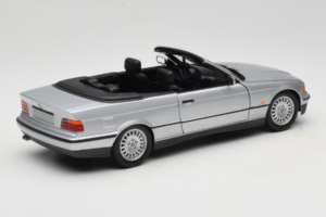 BMW 3 Series E36 Cabriolet Zilver UT Models 1:18 BMW008 Metaal — afbeelding 3 van 8