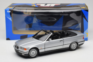 BMW 3 Series E36 Cabriolet Zilver UT Models 1:18 BMW008 Metaal — afbeelding 8 van 8