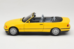 BMW 3 Series E36 Cabriolet Geel UT Models 1:18 BMW007 Metaal — afbeelding 4 van 8