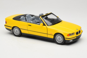 BMW 3 Series E36 Cabriolet Geel UT Models 1:18 BMW007 Metaal — afbeelding 6 van 8