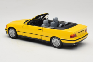 BMW 3 Series E36 Cabriolet Geel UT Models 1:18 BMW007 Metaal — afbeelding 7 van 8