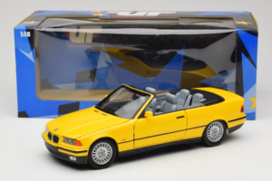 BMW 3 Series E36 Cabriolet Geel UT Models 1:18 BMW007 Metaal — afbeelding 8 van 8