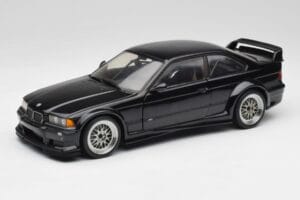 BMW E36 M3 GTR Street Cosmos Zwart UT Models 1:18 20481 Metaal