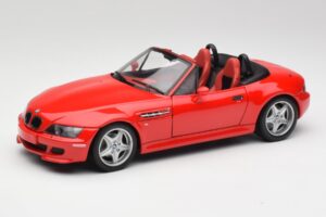 BMW Z3 E36 M Roadster Imola Rood UT Models 1:18 20411 Metaal