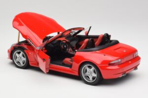 BMW Z3 E36 M Roadster Imola Rood UT Models 1:18 20411 Metaal — afbeelding 5 van 8