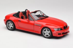 BMW Z3 E36 M Roadster Imola Rood UT Models 1:18 20411 Metaal — afbeelding 6 van 8