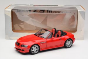 BMW Z3 E36 M Roadster Imola Rood UT Models 1:18 20411 Metaal — afbeelding 8 van 8