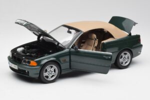BMW 3 E46 Cabriolet Groen Kyosho 1:18 80430009757 Metaal — afbeelding 2 van 8