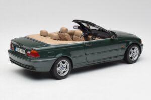 BMW 3 E46 Cabriolet Groen Kyosho 1:18 80430009757 Metaal — afbeelding 3 van 8