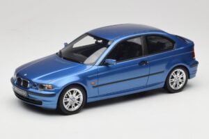BMW 318ti E46 Compact Estoril Blue Otto 1:18 OT462 Hars