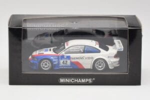 BMW M3 GTR E46 #42 J. Muller / D. Muller / H-J. Stuck / P. Lamy 24 Hours Nurburgring Winner 2004 Minichamps 1:43 444042342 Me — afbeelding 4 van 4