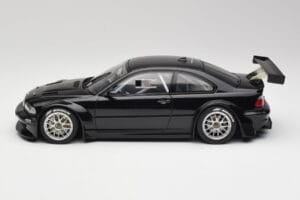 BMW M3 GTR E46 Plain Body Jet Zwart AUTOart 1:18 80447 Metaal — afbeelding 3 van 6