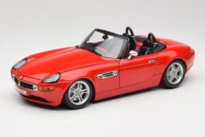 BMW Z8 E52 Rood Bburago 1:18 Z8001 Metaal