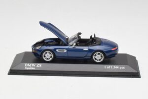 BMW Z8 E52 Topaas Blauw Minichamps 1:43 431028740 Metaal — afbeelding 4 van 5