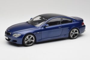 BMW M6 E63 Blauw Kyosho 1:18 80430413351 Metaal
