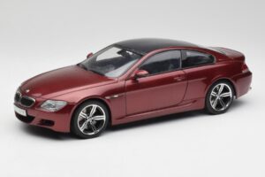 BMW M6 E63 Rood Kyosho 1:18 80430398134 Metaal
