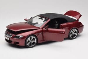 BMW M6 E64 Cabriolet Rood Kyosho 1:18 80430417423 Metaal — afbeelding 2 van 8