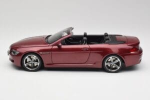 BMW M6 E64 Cabriolet Rood Kyosho 1:18 80430417423 Metaal — afbeelding 4 van 8