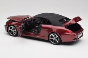 BMW M6 E64 Cabriolet Rood Kyosho 1:18 80430417423 Metaal — afbeelding 5 van 8