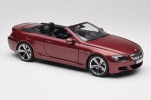 BMW M6 E64 Cabriolet Rood Kyosho 1:18 80430417423 Metaal — afbeelding 6 van 8