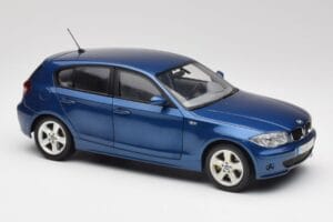 BMW 1 E87 Sydney Blauw Kyosho 1:18 80430308600 Metaal — afbeelding 6 van 8