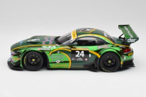 BMW Z4 E89 GT3 #24 Saudi Falcons K. Al Faisal / A. Binladen Dubai 24 Hours 2013 Minichamps 1:18 151132324 Metaal — afbeelding 3 van 6