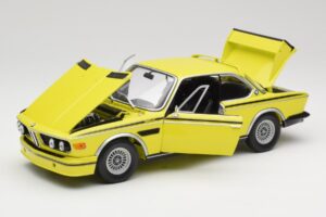 BMW 3.0 CSL E9 Geel Minichamps 1:18 180029028 Metaal — afbeelding 2 van 8
