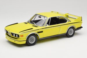 BMW 3.0 CSL E9 Geel Minichamps 1:18 180029028 Metaal