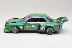 BMW 3.5 CSL E9 Gruppe 5 #12 H. Quester / G. Nilsson Zeltweg Winner 1976 Minichamps 1:18 180762012 Metaal — afbeelding 4 van 8